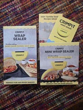 CRIMPIT Wrap Sealer + Mini Wrap Sealer Set in Yellow